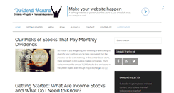 Desktop Screenshot of dividendmantra.com